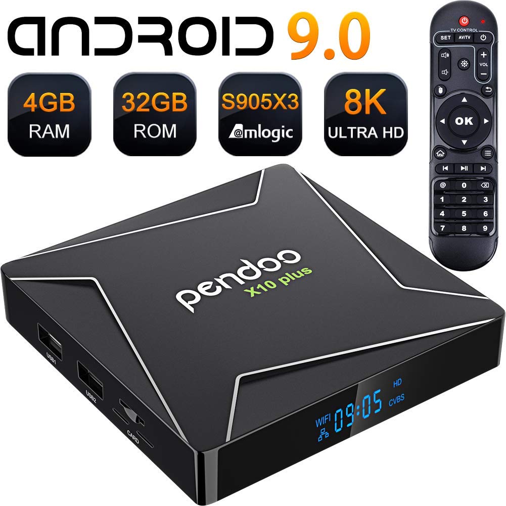 Pendoo X10 Plus TV Box 4GB Ram 32GB ROM S905X3 Dual Wifi Gigabit Pendoo X10 Plus TV Box 4GB Ram 32GB ROM S905X3 Dual Wifi Gigabit